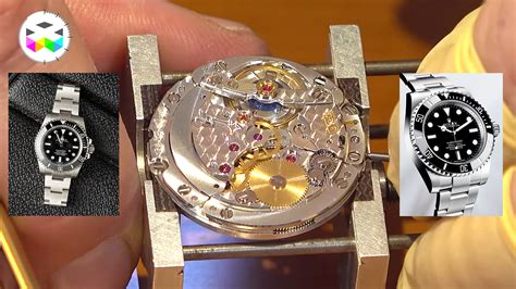 what does the inside of a rolex submariner look like